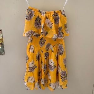 Yellow Minkpink dress